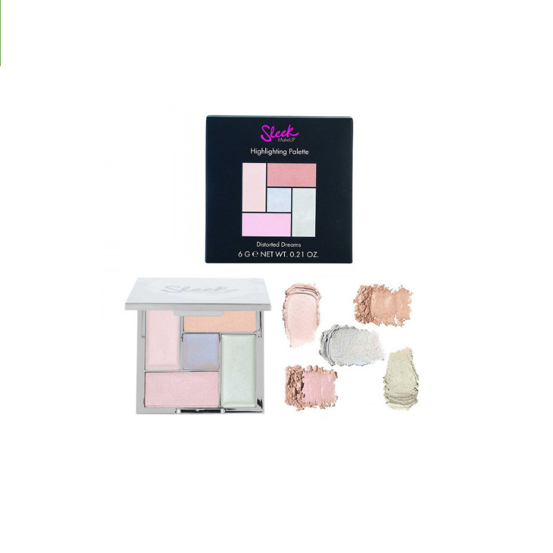 Bảng highlight Sleek Highlighting Palette Distorted Dreams (Bill Anh)