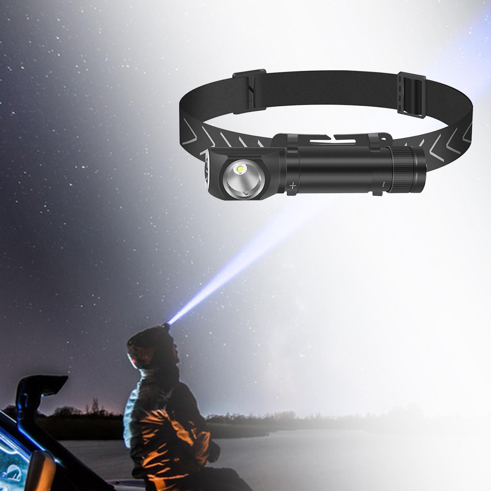 Hiking Camping Lamp Head Wear Lamp Flashlight for Camp Hunting Cycling