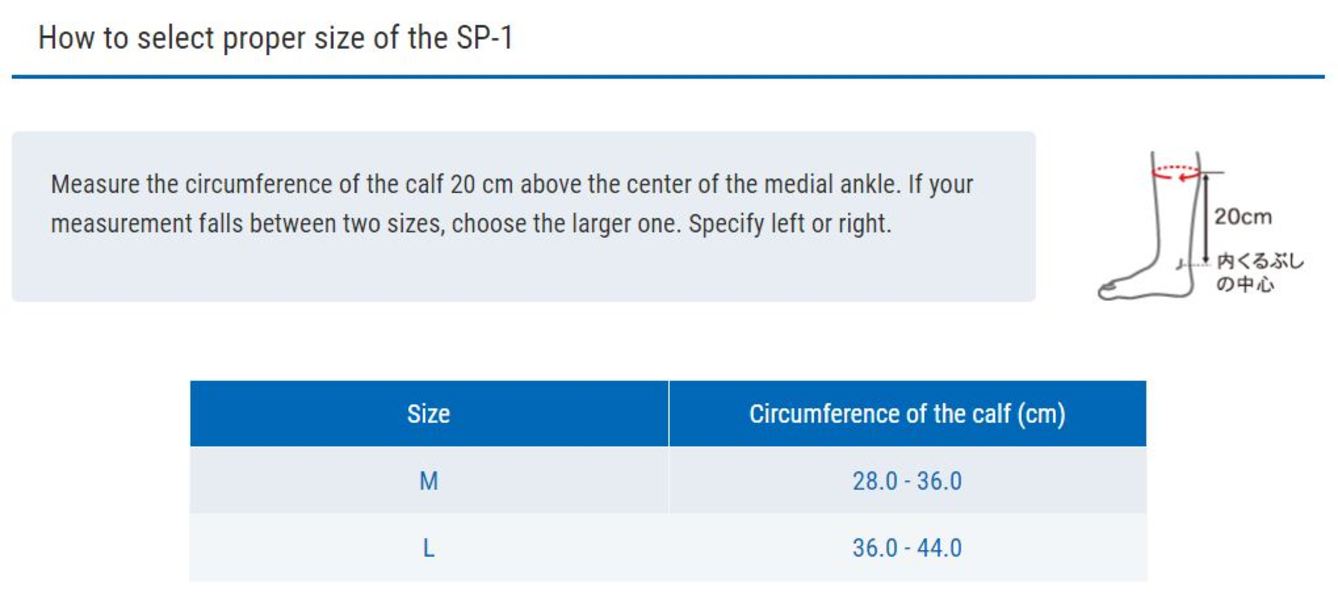 Đai hỗ trợ/ bảo vệ ống chân ZAMST SP-1 (Left/Right specific)