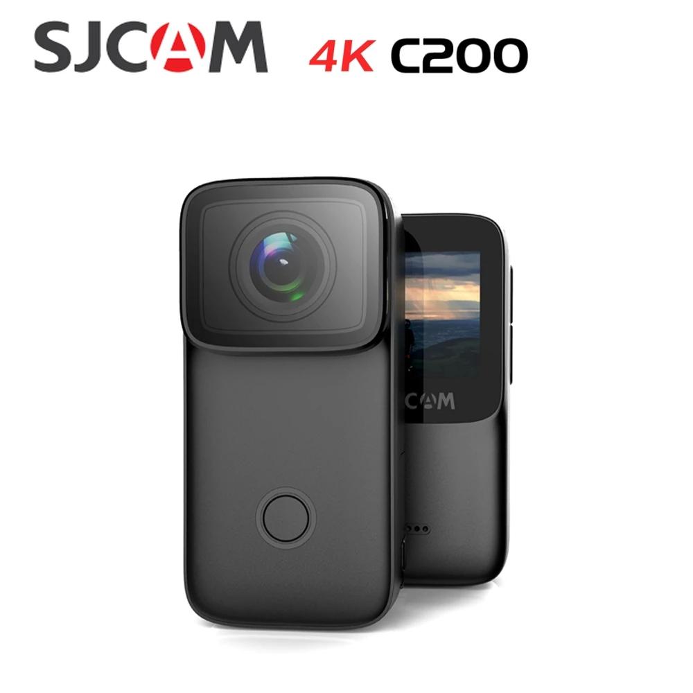 SJCAM C200 SJCAMC200 Camera Hành Động 4K 16MP WiFi Con Quay Hồi Chuyển Chống Rung Tầm Nhìn Ban Đêm Chống Nước 40M Thể Thao DV Webcam Thumb Camera