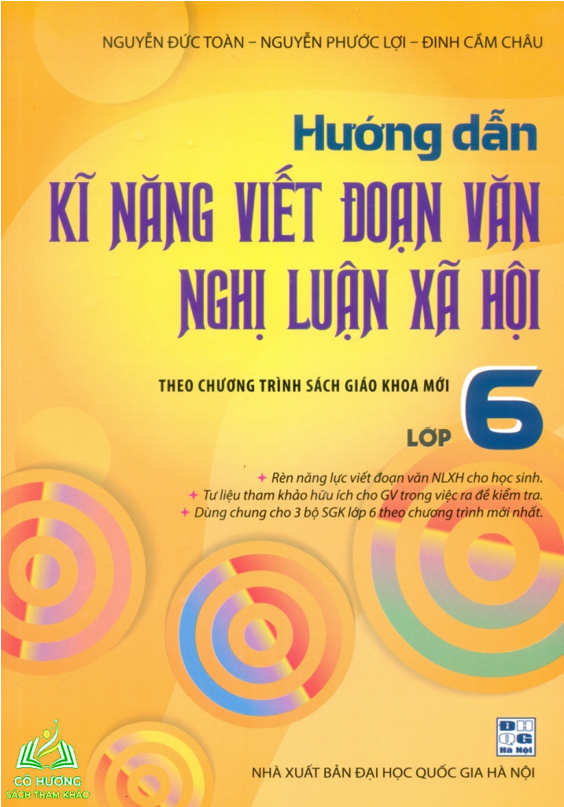 Sách - Hướng dẫn kĩ năng viết đoạn văn Nghị luận xã hội lớp 6 #huongbook