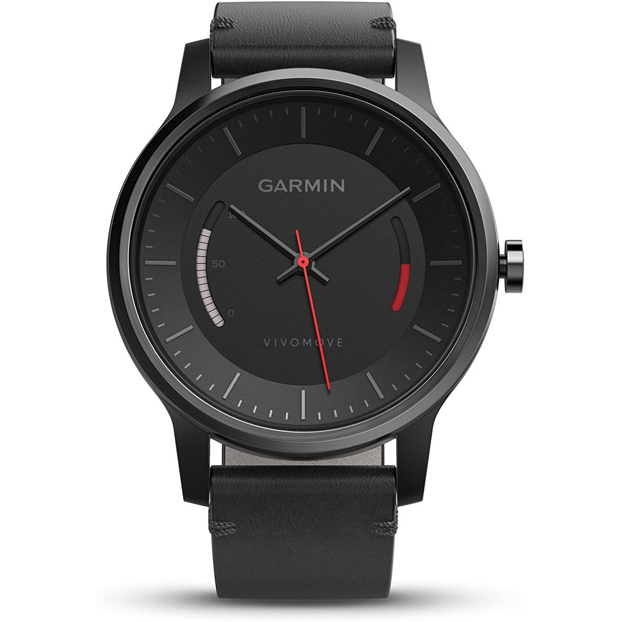 Đồng Hồ Thông Minh Garmin Vivomove Classic (Dây da) - Hàng Nhập Khẩu