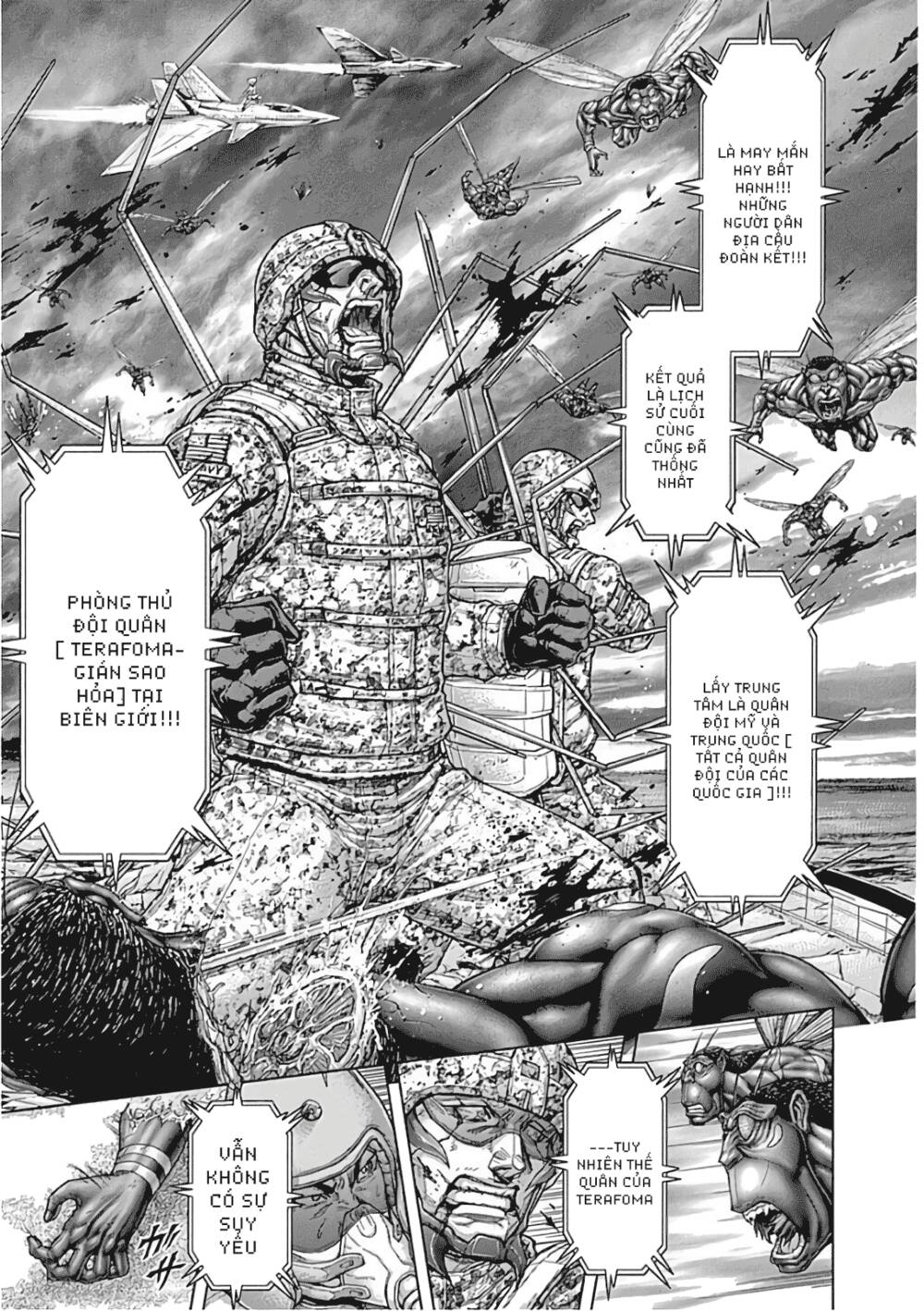 trận chiến trên hành tinh đỏ chapter 214.2 9