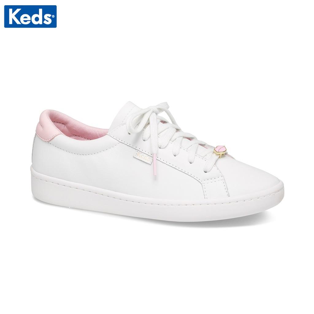 Giày Keds Nữ - Ace Ks Lips Hearts White - KD060491