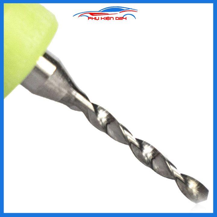 Hộp 10 mũi khoan CNC cao cấp độ chính xác cao đường kính tùy chọn 0.3mm-3.0mm