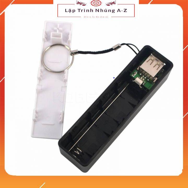 [Lập Trình Nhúng A-Z][G24] Hộp Đựng Pin Cho Bộ Sạc Dự Phòng Sạc Điện Di Động USB Cho 1 x 18650