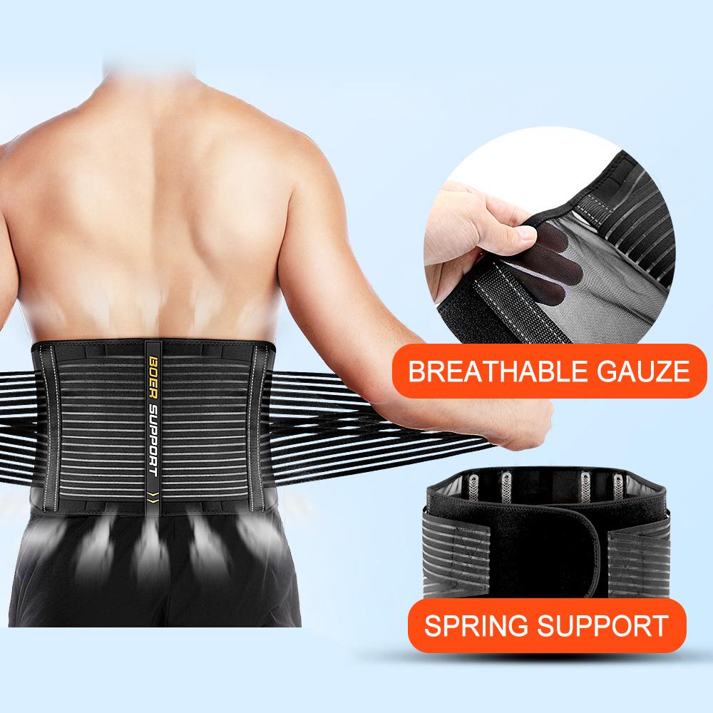 Lumbar Back Support Belt for Men Women Lightweight Breathable Lower Back Brace for Lower Back Pain Relief Sciatica