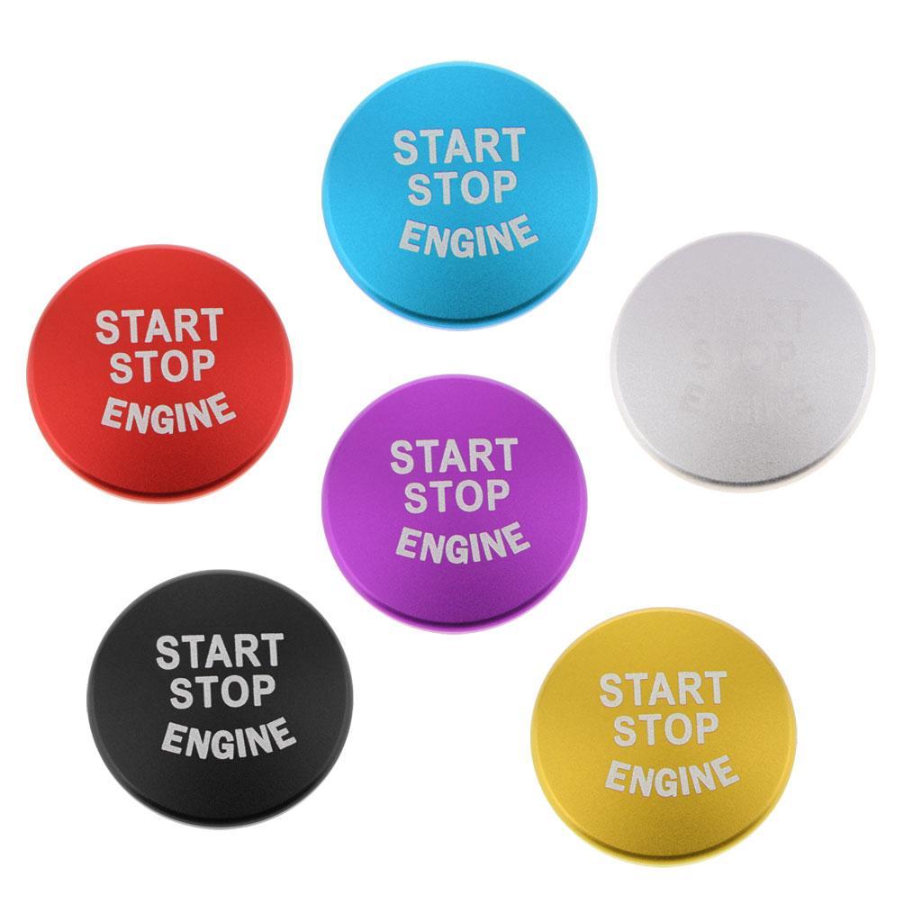 3-5pack Start Stop Engine Button Switch Cover For BMW F30 F20 F32 X1 F48 F45 Red