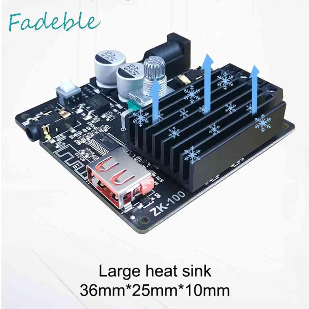 Bảng Mạch Khuếch Đại Âm Thanh Kỹ Thuật Số ZK-1002M 2x100W Kết Nối Bluetooth