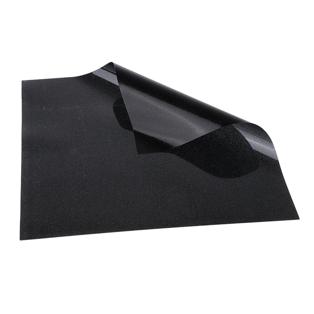 4 Colors Heat Transfer Vinyl Film Adhesive Vinyl Sheet Clothes Decor Black