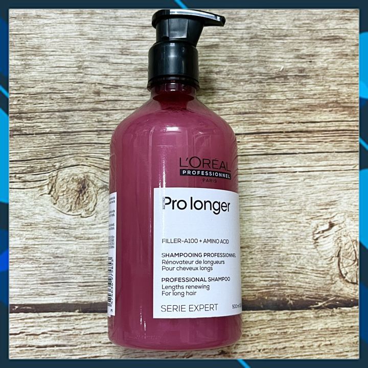DẦU GỘI L'OREAL SERIE EXPERT PRO LONGER PROFESSIONAL LÀM DÀI GIẢM ĐỨT GÃY TÓC 500ML