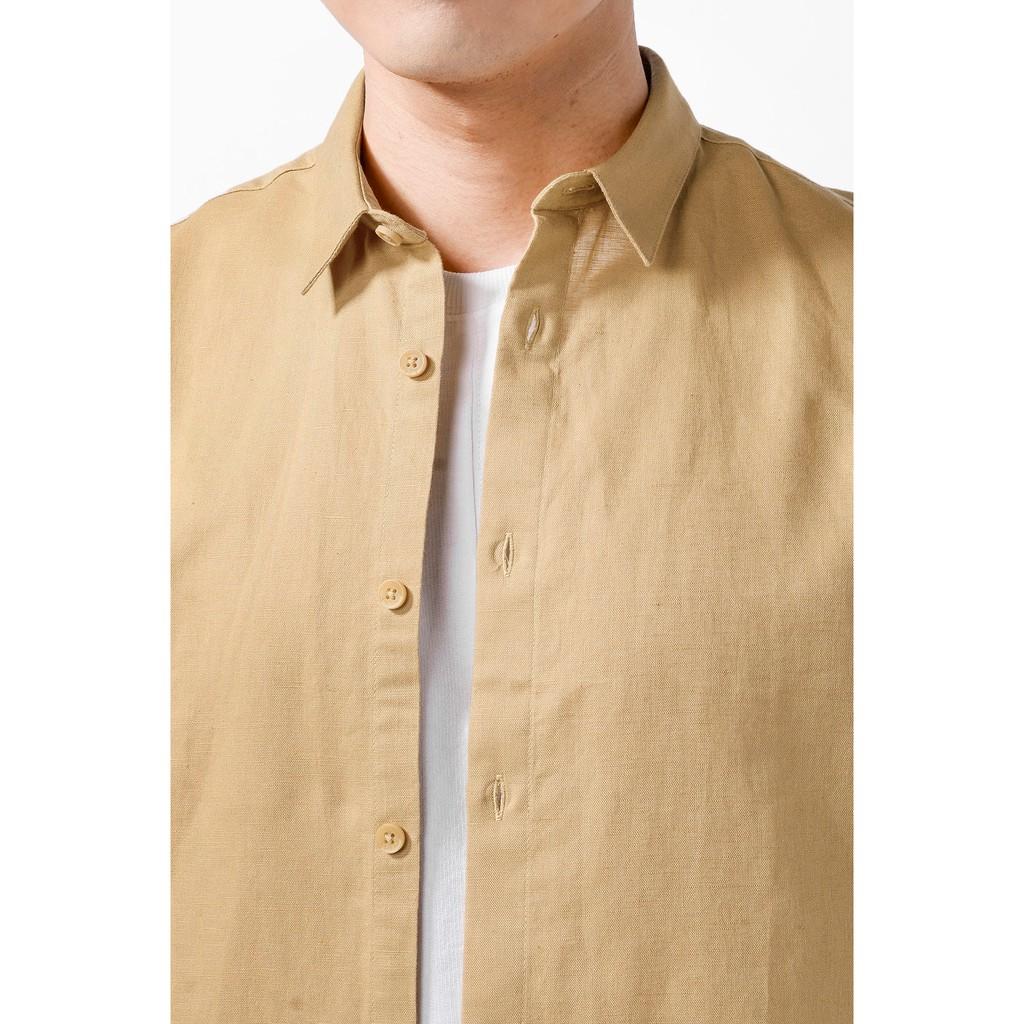 Áo sơ mi nam LINEN x COTTON tay dài 5 màu 10S21SHL006 - Shop LASTORE