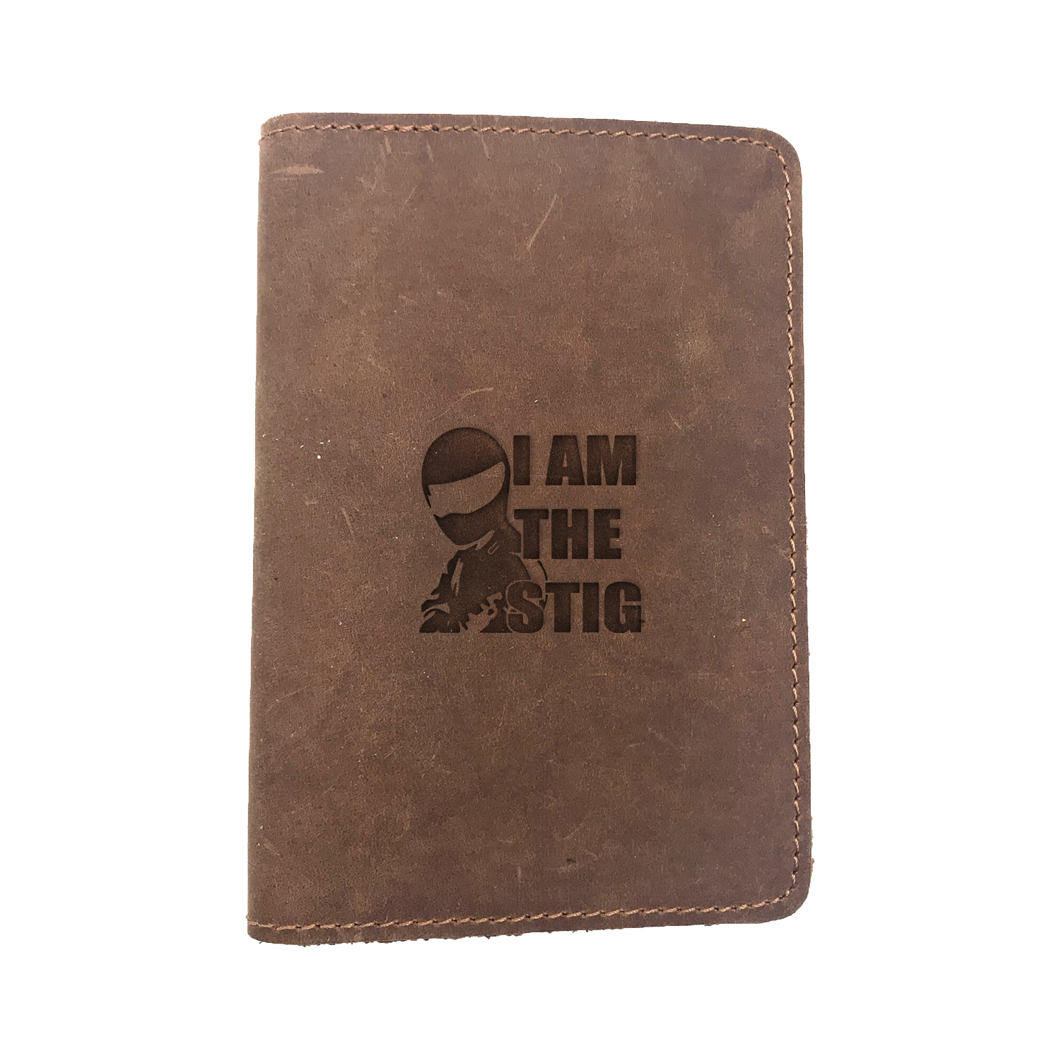 Passport Cover Bao Da Hộ Chiếu Da Sáp Khắc Hình MOVIE FILM I AM THE STIG 5