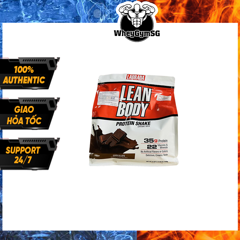 Sữa Dinh Dưỡng Nuôi Cơ Bắp Ban Đêm Labrada Lean Body 4.63lbs (2.1kg) TPBS