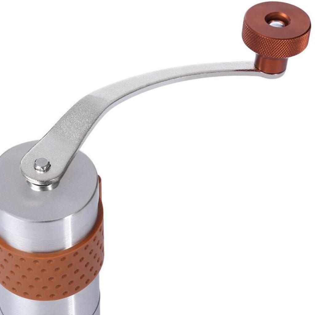 Ceramic Burr Hand Coffee Grinder Kitchen Manual Bean Mills Stainless Steel