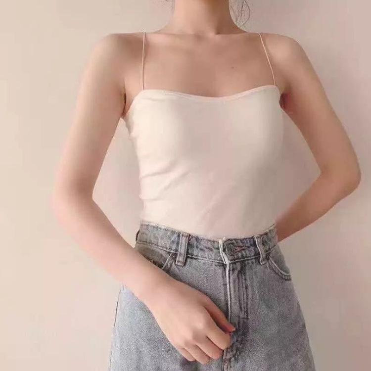Áo Bra 2 Dây Sợi Bún Siêu Mảnh Có Đệm Ngực Cao Cấp Thoải Mái Dễ Mặc - Nobimax TS DL 173