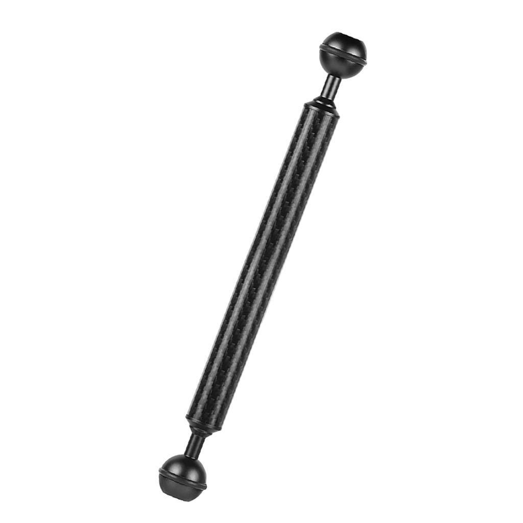 9" Diving Light Butterfly Arm Clamp Mount Ball Adapter for Black