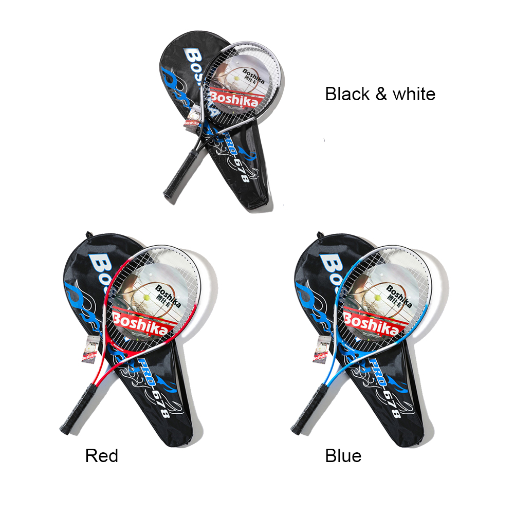 Vợt tennis hợp kim nhôm chống va đập nhẹ với túi đựng quần vợt tập luyện và cán vợt tennis