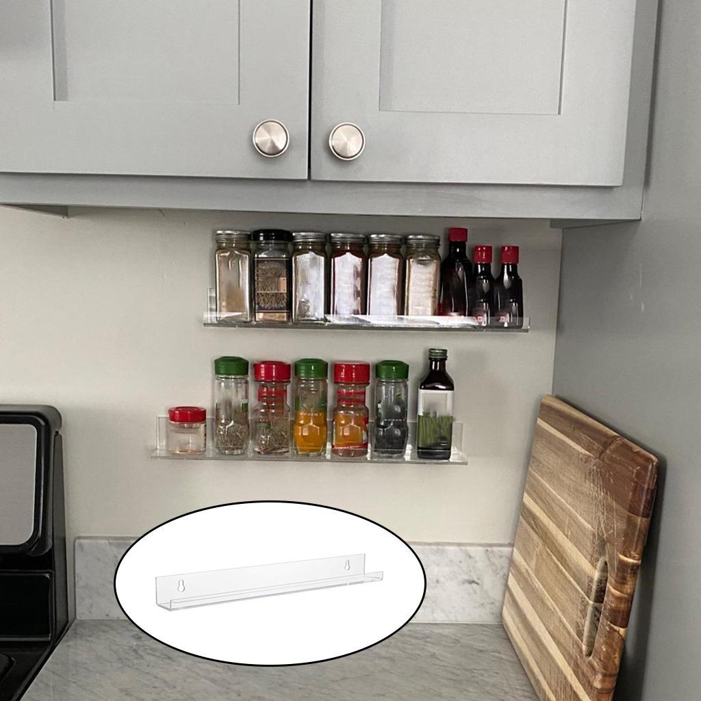 Bathroom Organizer Kitchen Utility Storage Rack Shelf Divider Makeup Home S