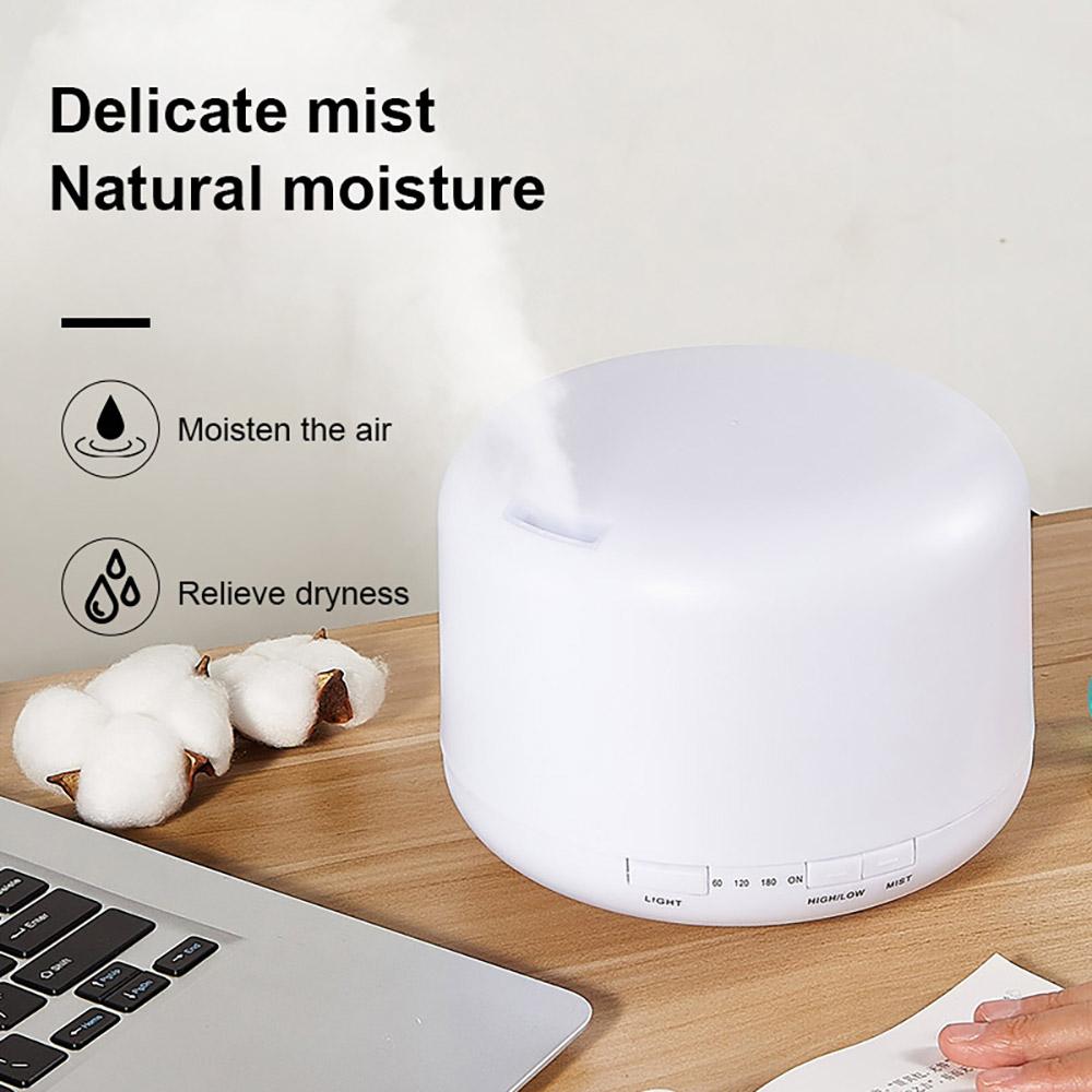 500ML Máy Tạo Độ Ẩm Không Khí Điện Máy Khuếch Tán Tinh Dầu Làm Thơm Phòng Ẩm Khuếch Tán Siêu Âm Thanh Mát Phun Sương Tạo Phun Sương Tạo Ẩm Hình Ếch Con