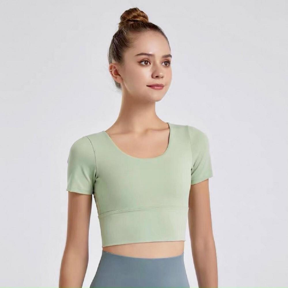 Áo Croptop Dây Đan Lưng Có Sẵn Đệm Ngực (Đồ Tập Gym-Yoga Nữ)