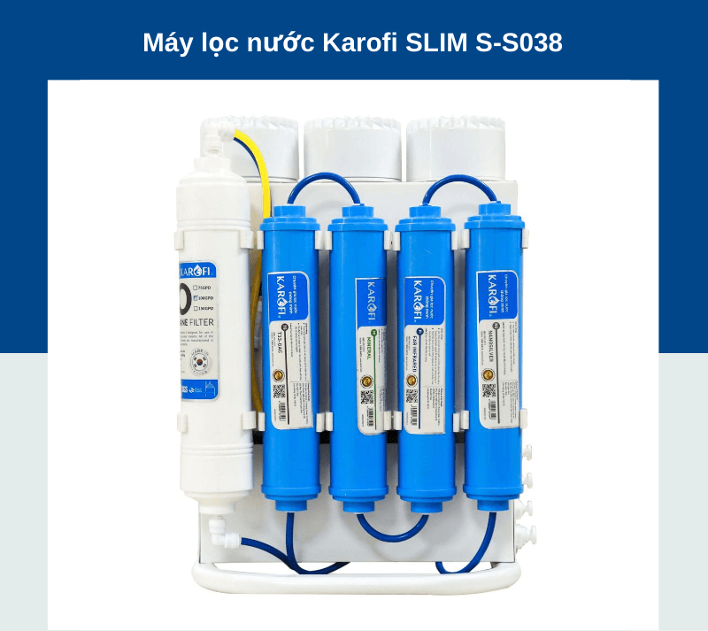 BỘ 3 LÕI LỌC KAROFI THAY CHO MODEL S-S038 | OP1310 - HÀNG CHÍNH HÃNG