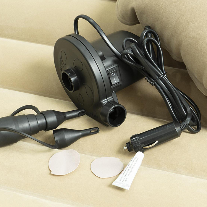 Nệm hơi ô tô cao cấp (Tặng kèm bơm 12V và bộ vá dự phòng)