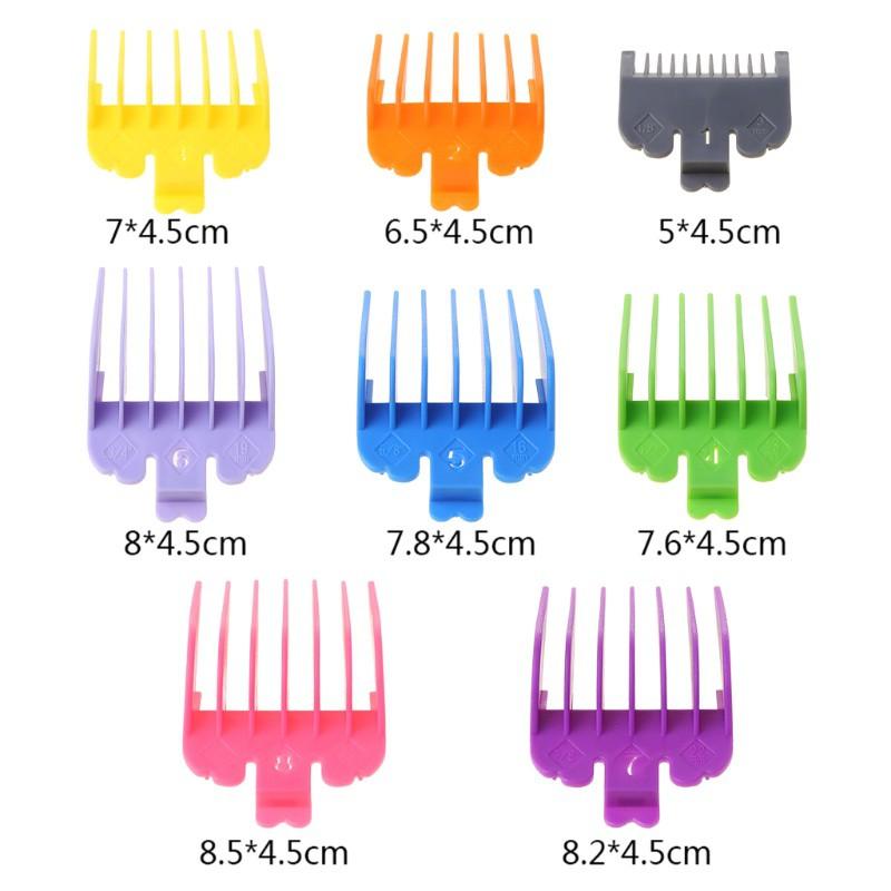 Set 8 Lược Thay Thế Cho Tông Đơ Cắt Tócchạy
