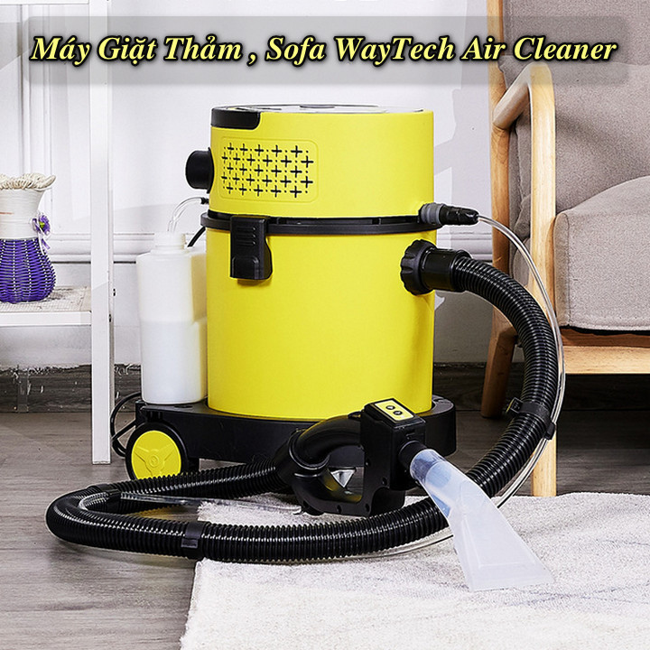 Máy Giặt Thảm, Sofa WayTech Air Cleaner 1600W 4 Trong 1, Hút Khô Và Ướt , Thổi Bụi Công Suất Cao - Home and Garden