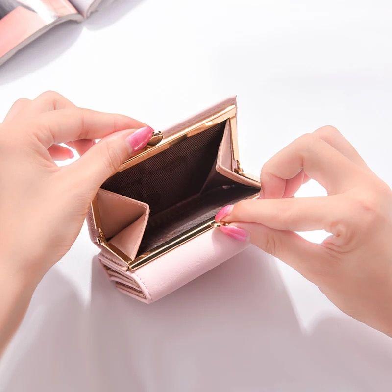 Women's Short Folding Wallet Simple Mini Wallet