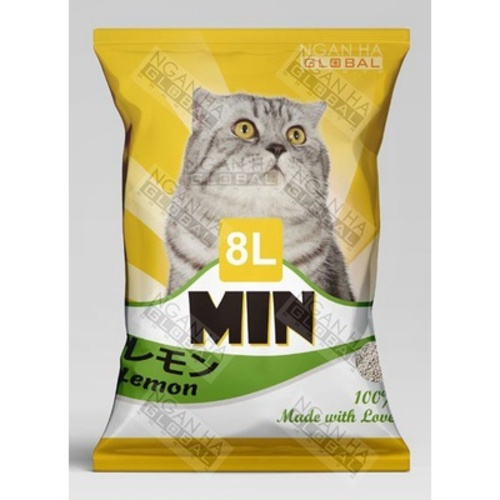 Cát Vệ Sinh Cho Mèo Cat Min Túi 8L, Cát Vệ Sinh Mèo Công Nghệ Nhật Siêu Vón, Khử Mùi Hiệu Quả, 5 Phân Loại Cà Phê/ Táo/ Chanh/ Phấn/ Socola