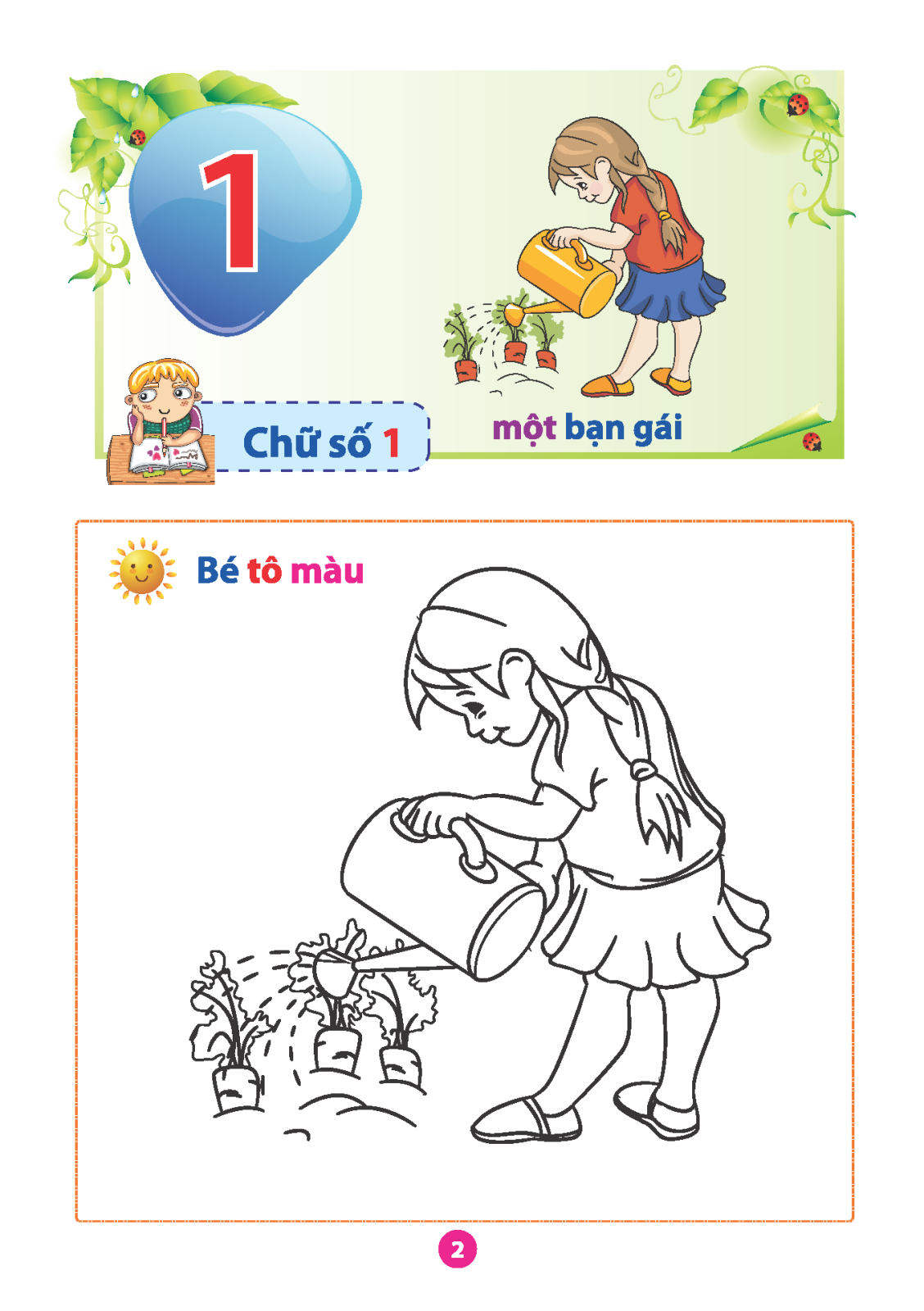 Vở Tập Tô Chữ Số (Dành Cho Bé Từ 5 - 6 Tuổi) (Tái Bản)