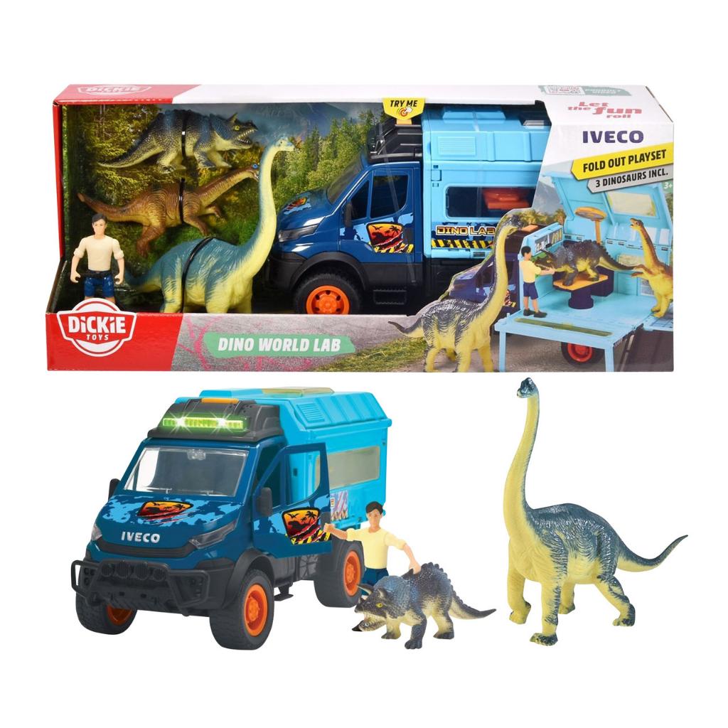 Đồ Chơi Xe Khủng Long DICKIE TOYS Dino World Lab 203837025