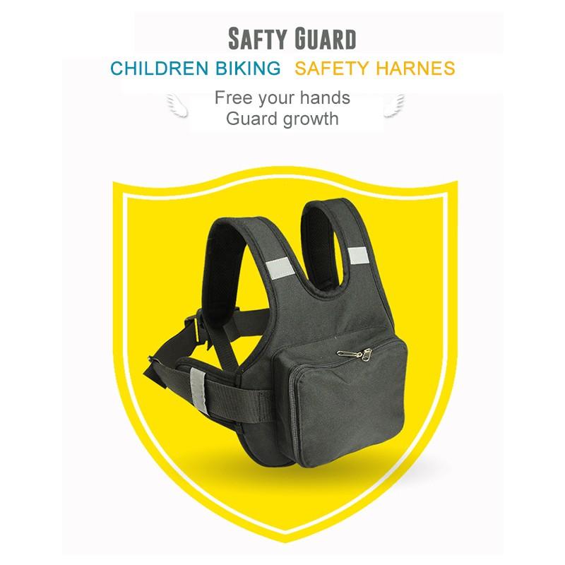 Trẻ Em Cao Cấp Xe Đạp Xe Máy Xe Đạp An Toàn Dây Đai Dây Đeo Dây Có Thể Điều Chỉnh