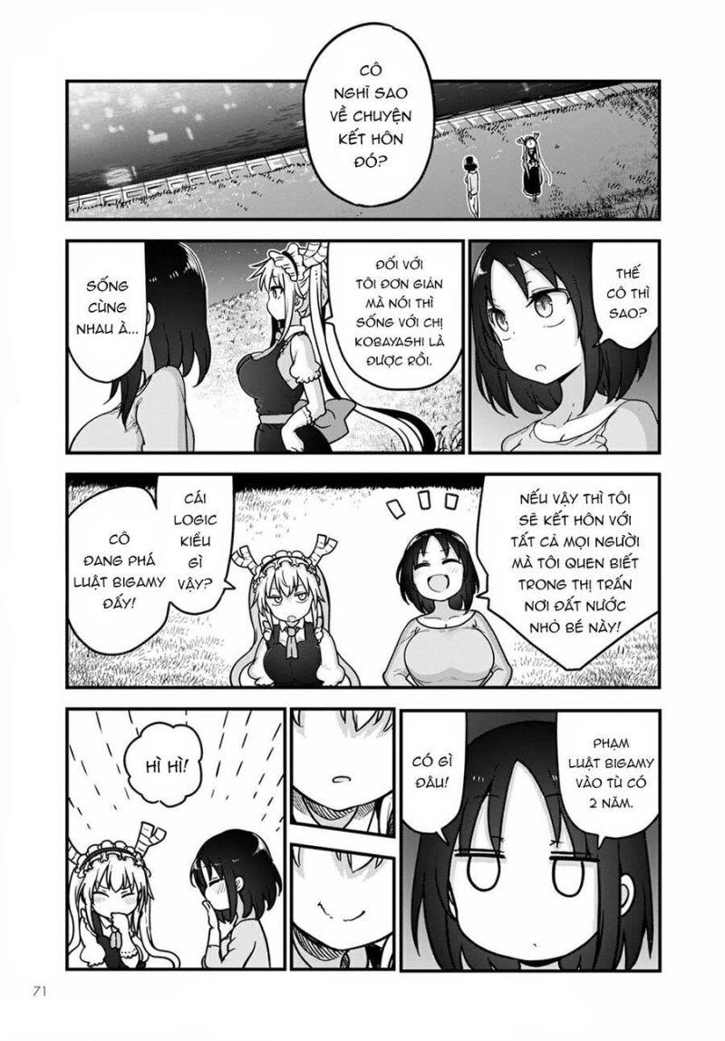 cô rồng hầu gái của kobayashi-san chapter 107 11