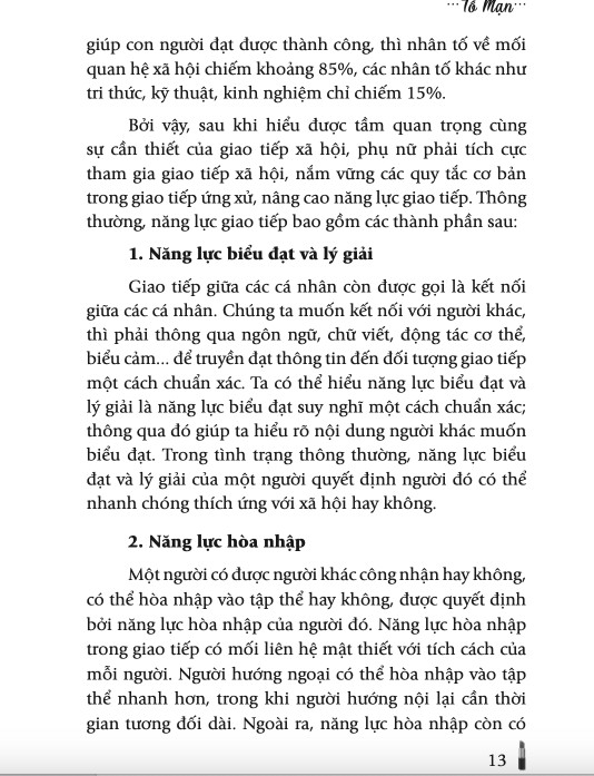 Tâm Lý Học Giao Tiếp Dành Cho Phái Nữ