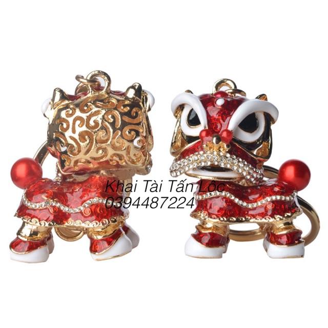 Móc khoá kỳ lân sư may mắn siêu dễ thương