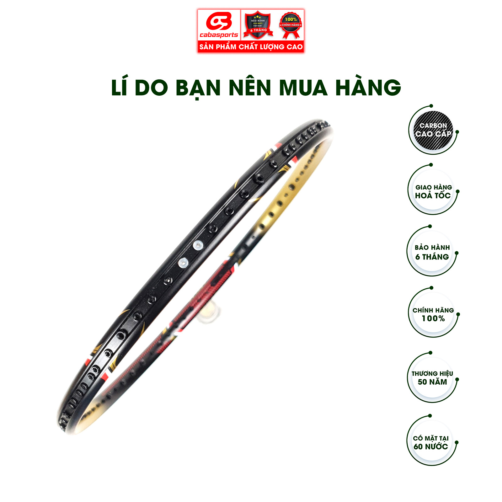 Vợt cầu lông Prokennex DESTINY SPEED cao cấp chính hãng điều khiển thiên công - Tặng kèm quấn cán