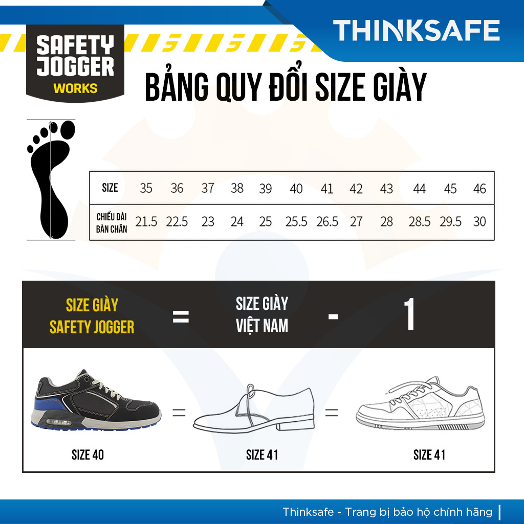 Giày bảo hộ siêu nhẹ Safety Jogger , giày bảo hộ chính hãng cao cấp, thiết kế thể thao, đẹp, giày chống đinh, đi công trường, công trình - Giày bảo hộ lao động Raptor S1P