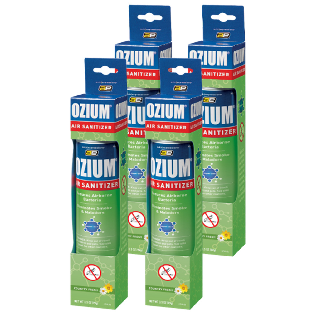 Bình xịt khử mùi Ozium Air Sanitizer Spray 3.5 oz (99g) Country Fresh/OZM-15-1pack