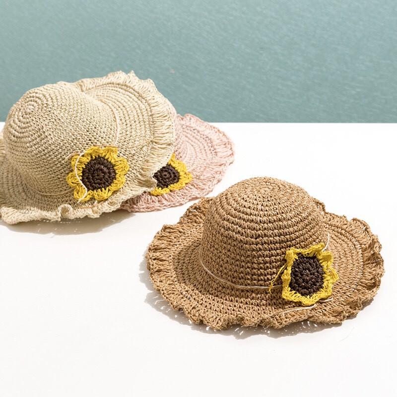 NÓN CÓI THỜI TRANG ĐI BIỂN CHO BÉ , MŨ NÓN CHỐNG NẮNG MÙA HÈ CHO BÉ GÁI