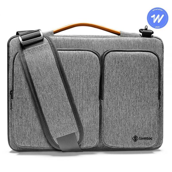 TÚI ĐEO CHÉO CHỐNG SỐC TOMTOC (USA) VERSATILE 360* SHOULDER BAGS CHO LAPTOP 15″/16' HÀNG CHÍNH HÃNG