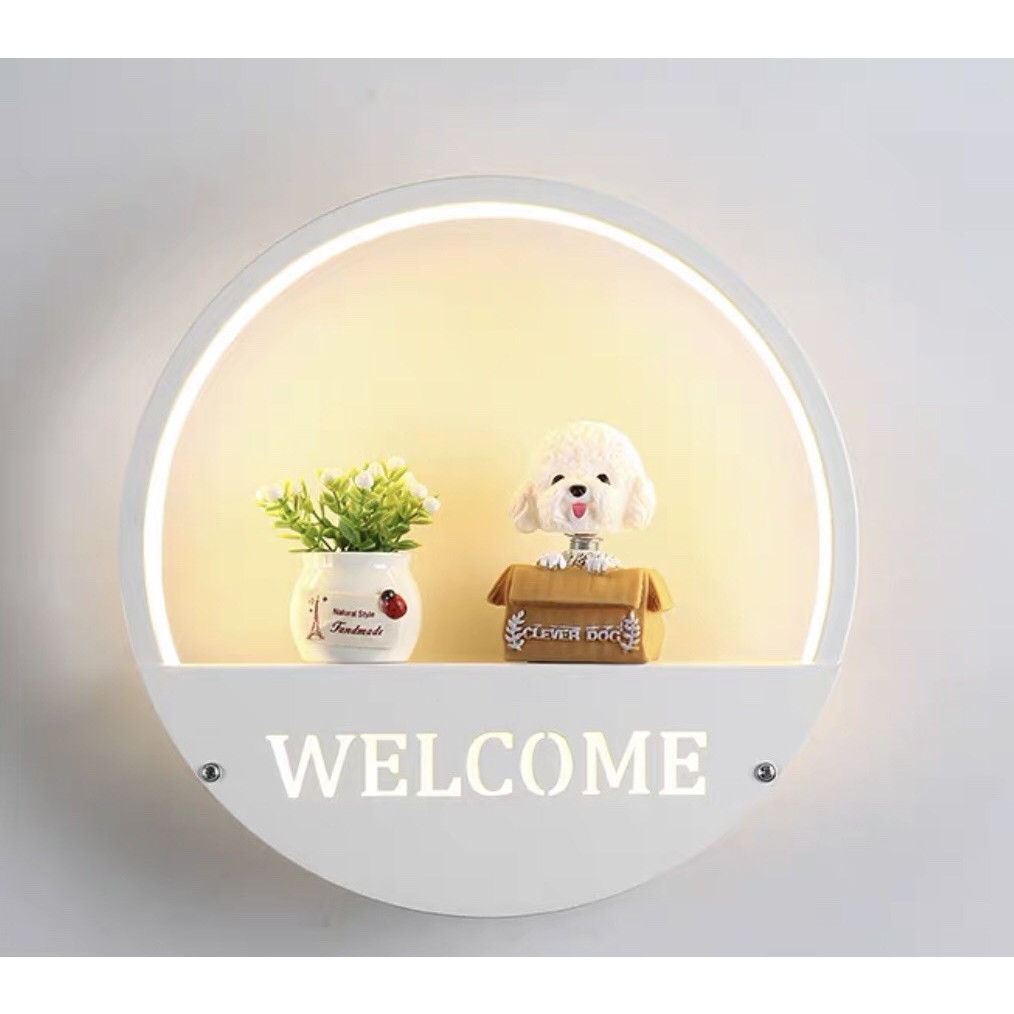 ĐÈN TƯỜNG LED CHÓ CON TRANG TRÍ PHÒNG KHÁCH. PHÒNG NGỦ , TRẺ EM