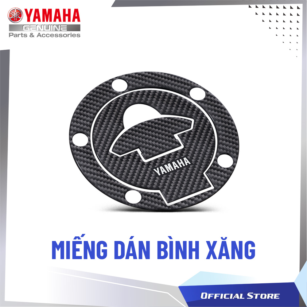 Miếng Dán Carbon Nắp Bình Xăng MT15