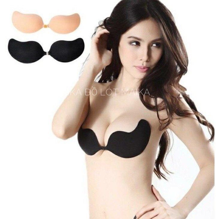 Áo Dán Nâng Ngực Combo 2 chiếc - Miếng Dán Nâng Ngực - Áo Lót Bra Dán Tạo Khe Nâng Ngực Cài Trước Hình Xoài - ADX