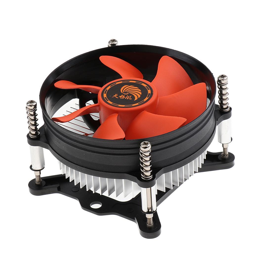 Aluminum Hydraulic CPU  Fans   for  LGA775/1155
