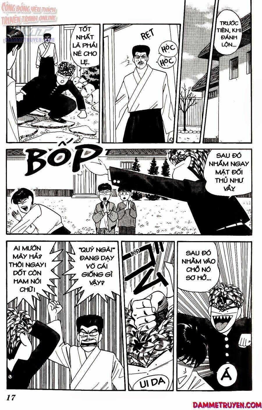 kyou kara ore wa - cặp bài trùng chapter 239 14