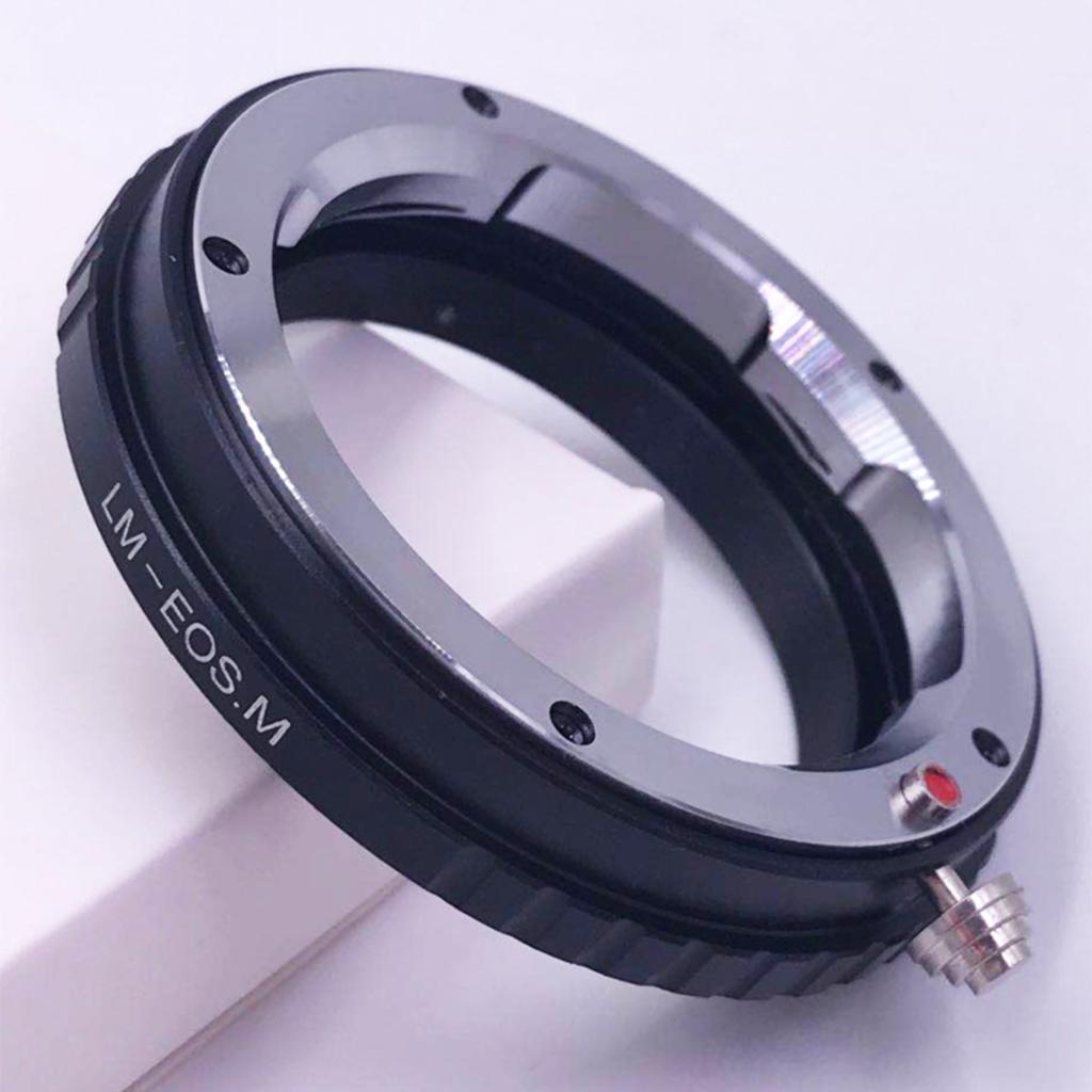 Lens with LM Mounting to Mirrorless Camera Adapter Converter EOS M EF M From