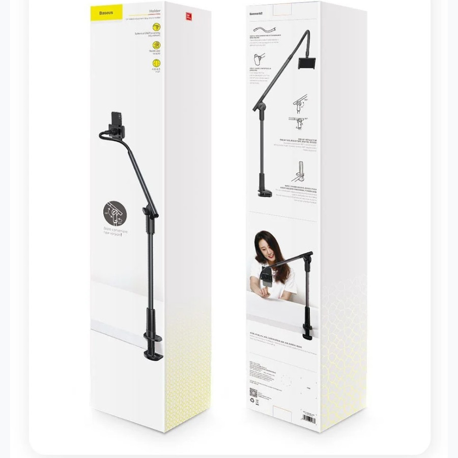 Bộ đế giữ điện thoại dạng kẹp, khung kim loại Baseus Unlimited Holder LV675