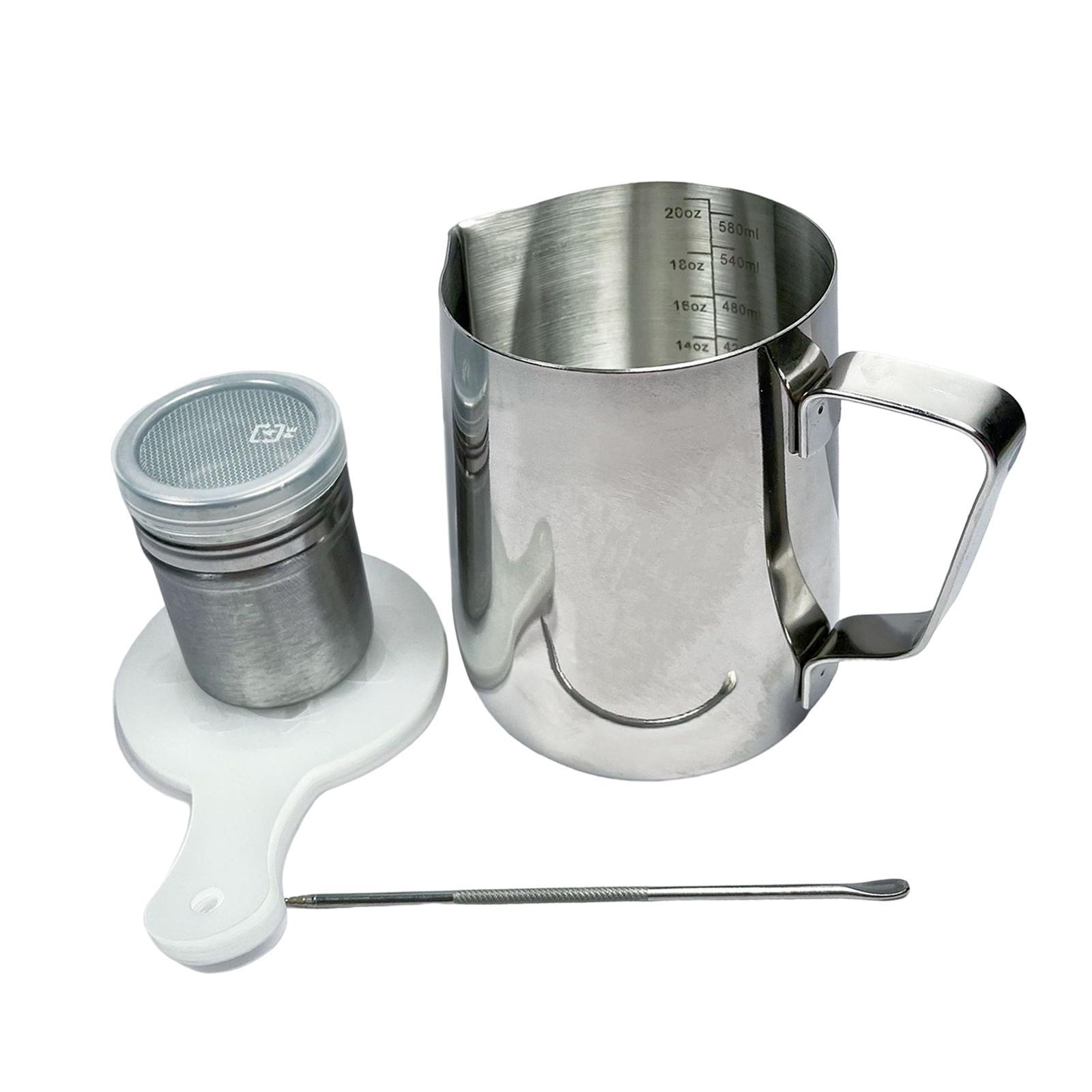 Stainless Steel Milk Frothing Cups for Home
